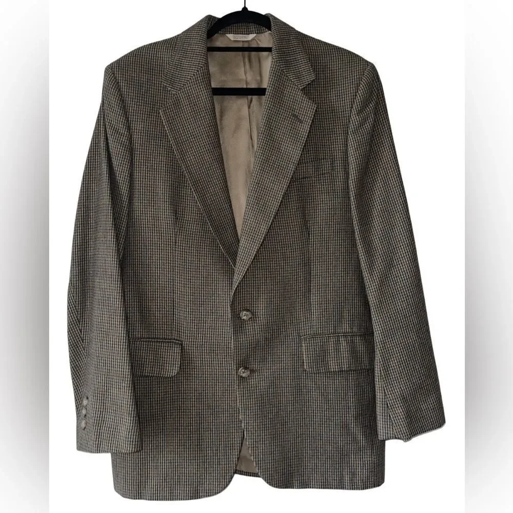 Savile Row Vintage Wool Blazer Size 40R